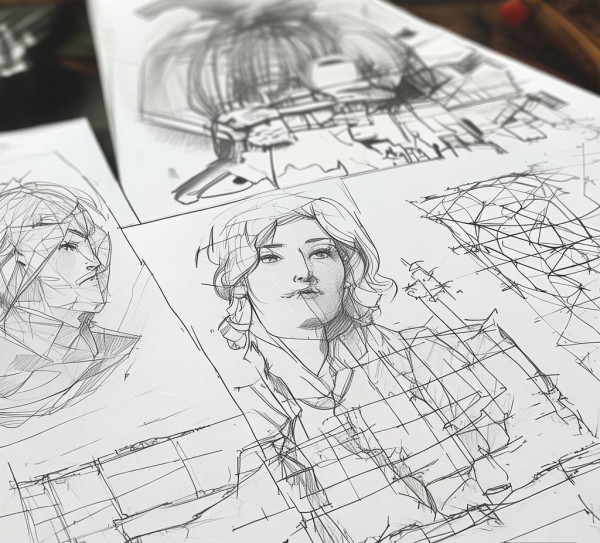 视觉传播素描构图技巧,从基础到创新 视觉传播素描构图技巧,从基础到创新